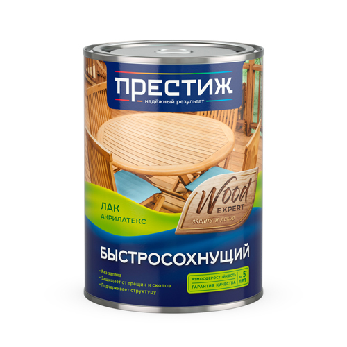 Лак акрил  ACRYLLATEX по дер. 0,9 л