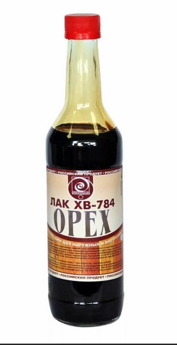 Лак ХВ Орех 0,5л