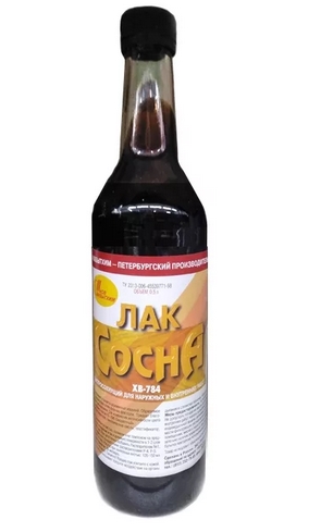 Лак ХВ Сосна 0,5л